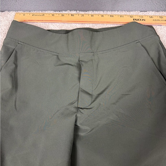 Athleta, Women's Brooklyn Mid-Rise Ankle Pants, Green, Size 4 In EUC - Picture 4 of 9